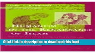 Download Humanism in the Renaissance of Islam: The Cultural Revival During the Buyid Age  PDF Free