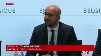 Réaction du Premier Ministre Belge, Charles Michel