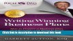 Read Writing Winning Business Plans: How to Prepare a Business Plan that Investors Will Want to