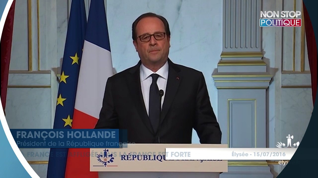 François Hollande annonce la prolongation de l’état d’urgence suite à l’attentat de Nice