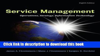 Read MP Service Management with Service Model Software Access Card (McGraw-Hill/Irwin Series