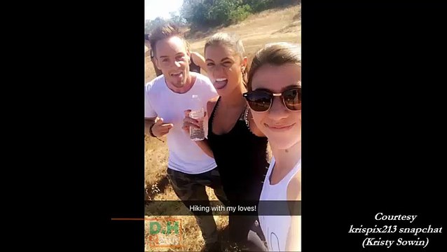 Derek Hough - Move Interactive - July 14, 2016 (Snapchat posts)