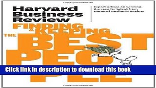 Read Harvard Business Review on Finding   Keeping the Best People (Harvard Business Review