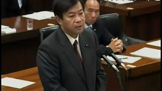 千葉景子法務大臣 脱税総理編 1/4（2009.11.17）