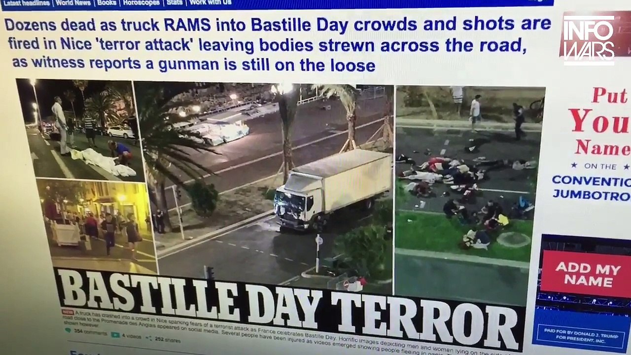 Terror Coordinated Terror Attacks Hit France.