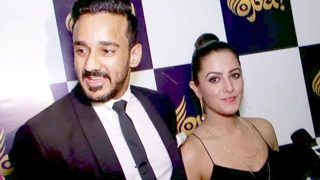 Anita Hassanandani With Hubby Rohit Reddy At Divyanka Tripathi & Vivek Dahiya's Reception