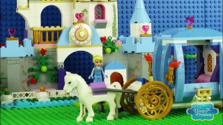 ♥ LEGO Disney Princess Royal Tournament with Cinderella Jasmine Aurora  Merida