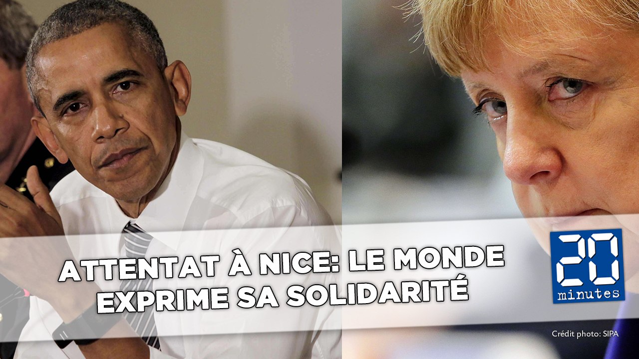 Attentat de Nice: Dans le monde les hommages se multiplient