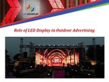 Role of LED Display in Outdoor Advertising