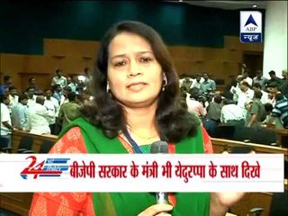 BS Yeddyurappa hosts breakfast for loyalists