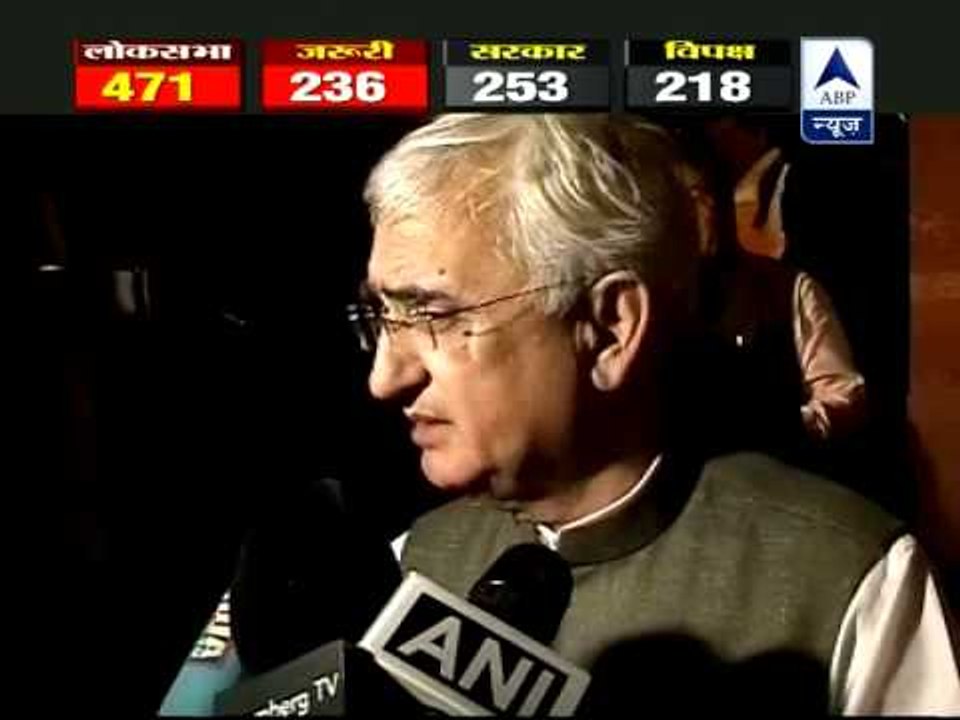 SP, BSP's move to abstain from voting should not be seen as conspiracy: Khurshid