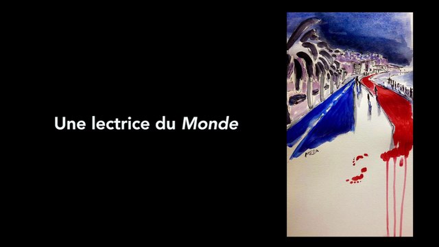 Nice : les hommages en dessins aux victimes de l'attentat