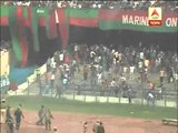 Derby Match at SaltLake Stadium - chaos at stadium