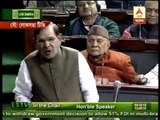 JD-U leader  Sarad Yadav opposesFDI IN  lok sabha debate
