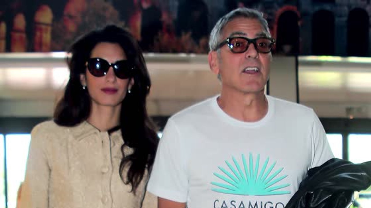 George Clooney und Amal erhielten Drohbriefe