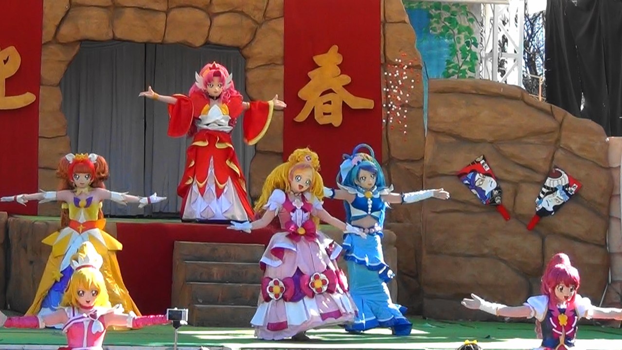 "Dream road to the future" Precure song and dance "Go! Princess Precure musical stage show"