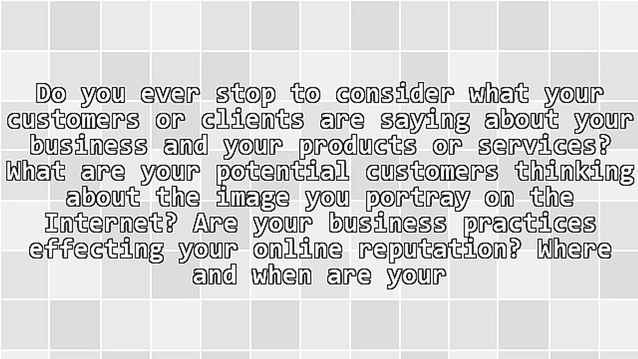 How Is Your Online Reputation Impacting On Your Business?