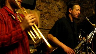Jarda Jeřábek, trubka, saxofon, Konvikt Praha, 29.-30.XII.2009
