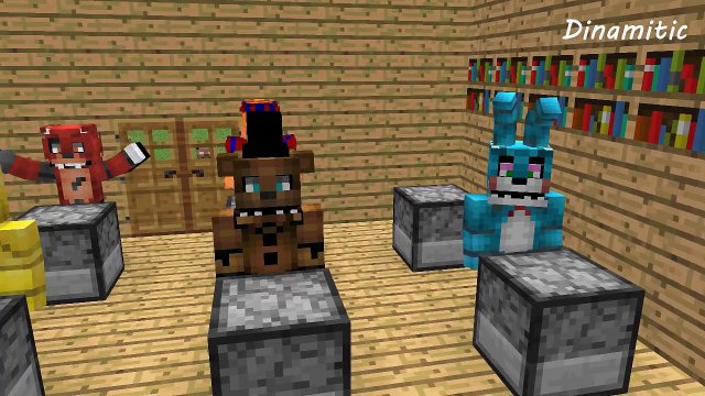 FNAF Monster School Baking. Minecraft Animation (Five Nights At Freddy s)