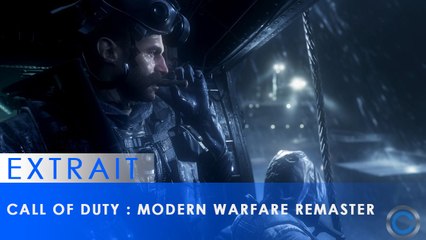 Call of Duty : Modern Warfare Remastered - Du gameplay pluvieux