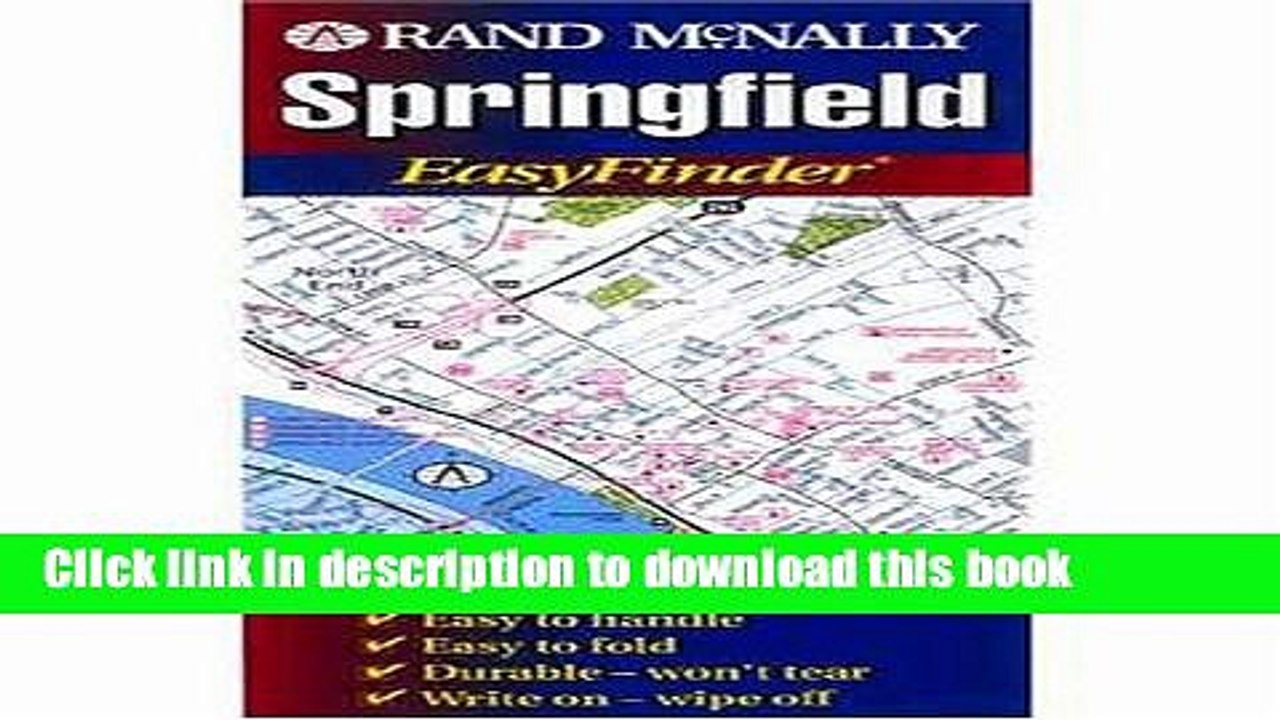 Read Springfield (Rand McNally Easyfinder) Ebook Free