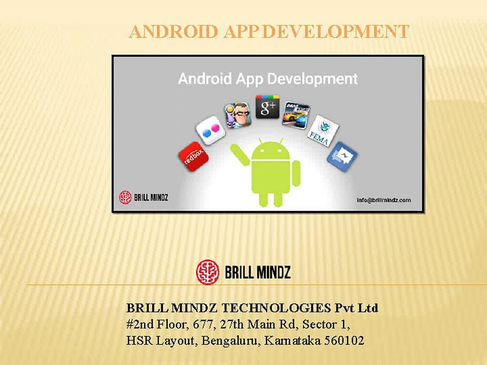 Android App Development Dubai