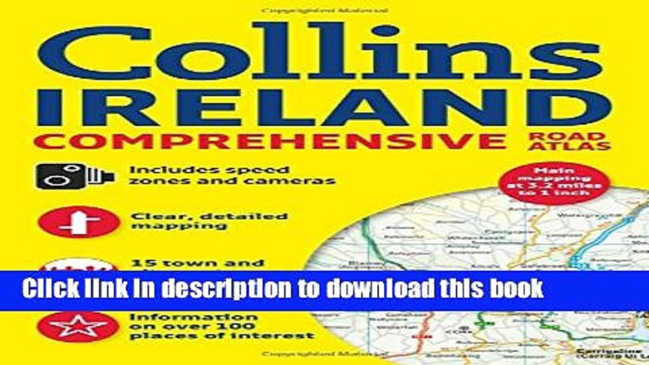 Read Collins Ireland Comprehensive Road Atlas (Collins Travel Guides)  Ebook Free