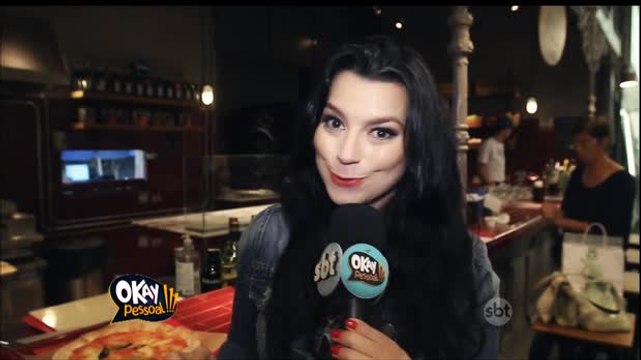 Carol Thomé mostra os diferentes tipos de Pizza