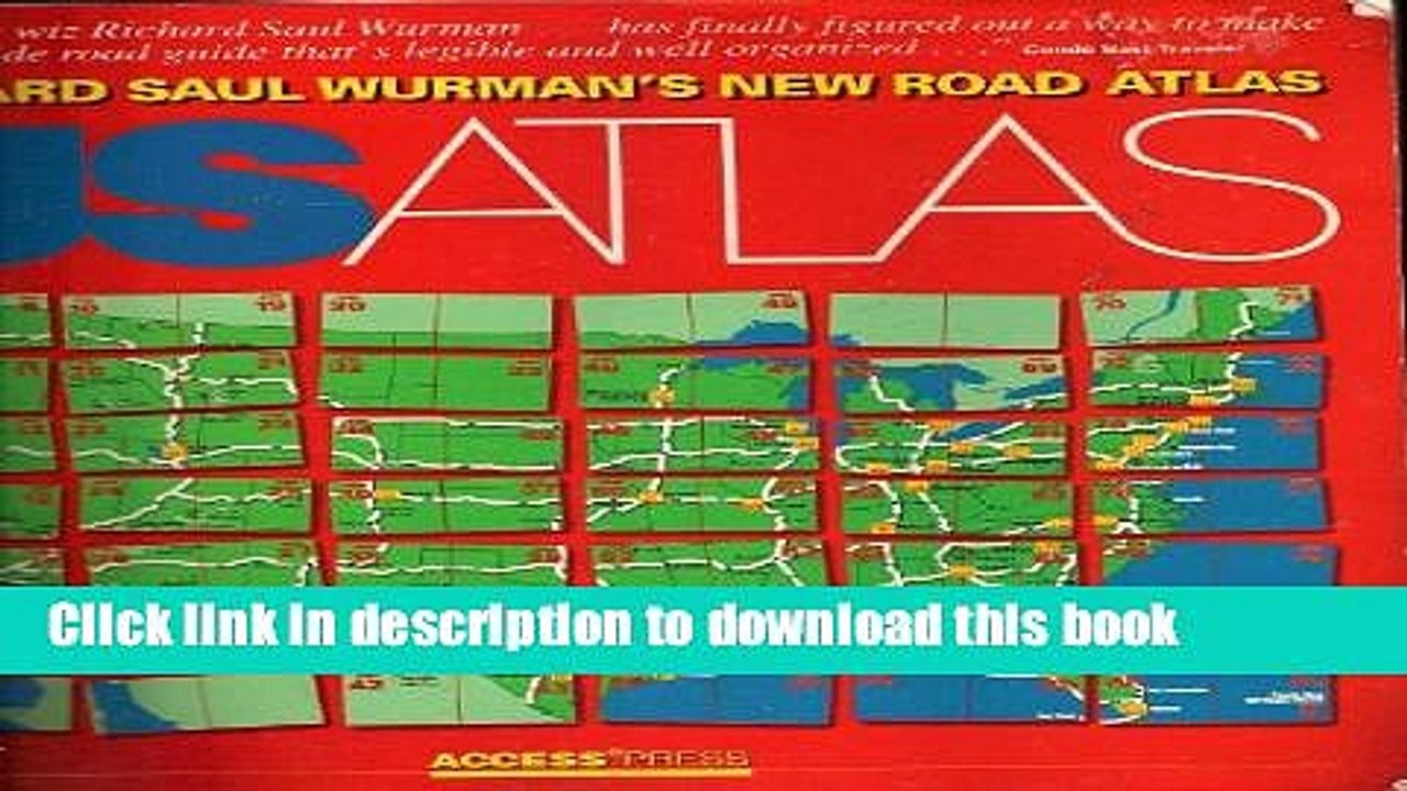 Read Richard Saul Wurman s New Road Atlas: U.S. Atlas Ebook Free
