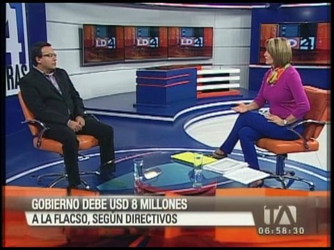 Entrevista a Juan Ponce sobre la falta de financiamiento hacia la FLACSO en los últimos 7 meses