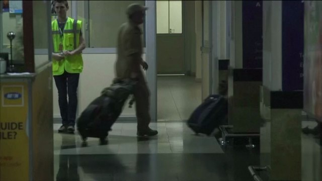 Germans evacuated from South Sudan land in Uganda