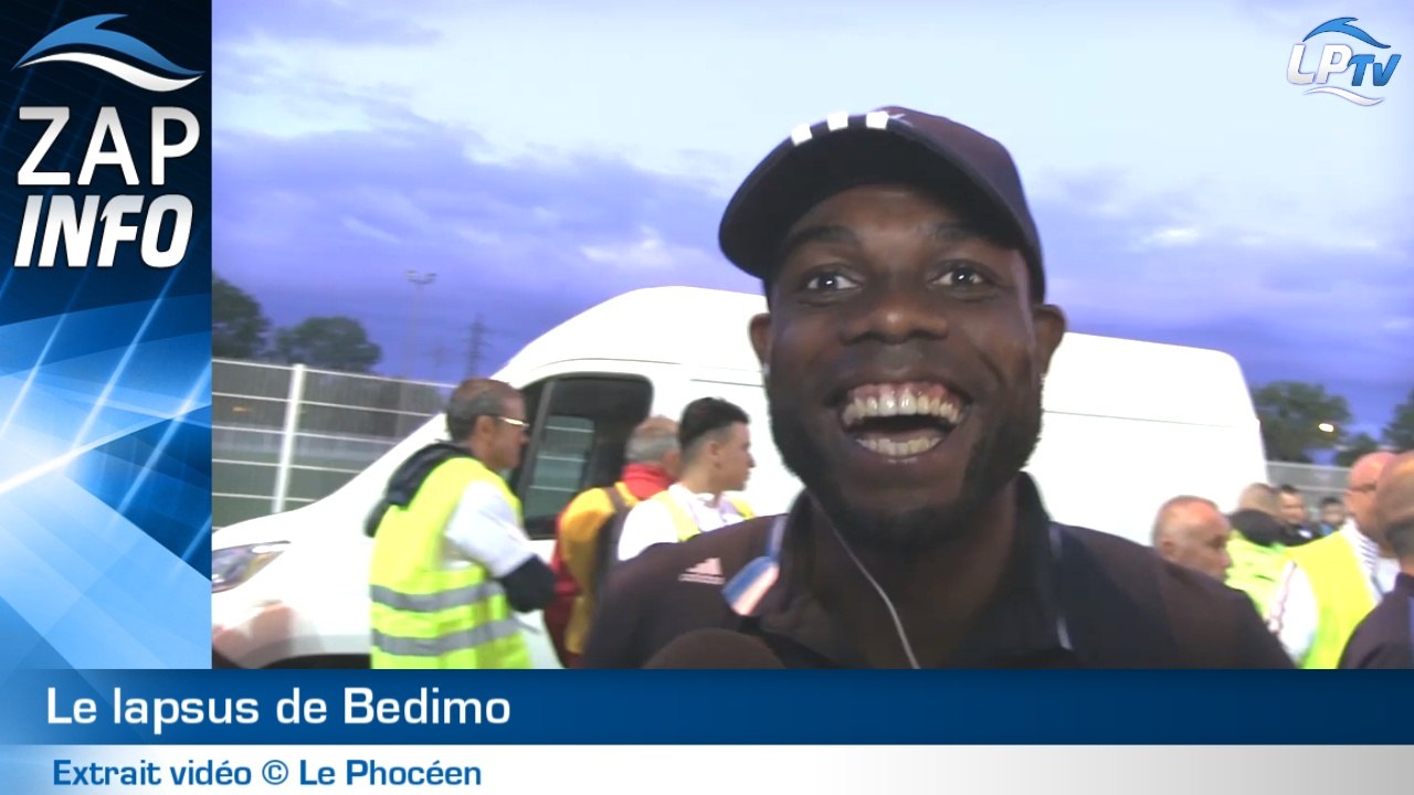 Zap : le lapsus de Bedimo !