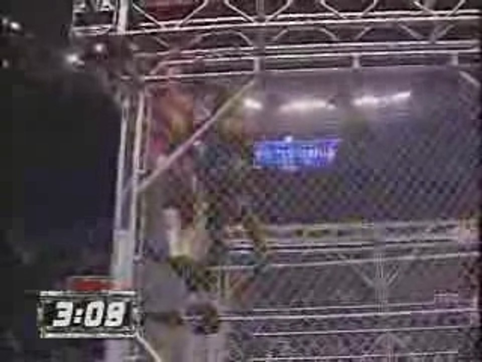 BOBBY LASHLEY VS.HARDCORE HOLLY - STEEL CAGE MATCH