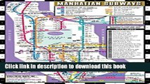 Download Streetwise Manhattan Bus Subway Map - Laminated Metro Map of Manhattan, New York - Pocket