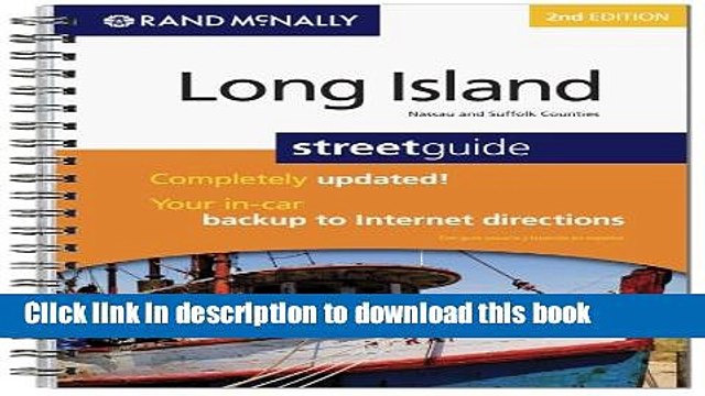 Read Rand McNally Long Island Streetguide (Rand McNally Long Island (Nassau Suffolk Counties)