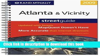 Read Rand McNally Atlanta   Vicinity Street Guide  Ebook Free