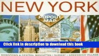Read Specialty Map New York Popout (Popout Map)  Ebook Free