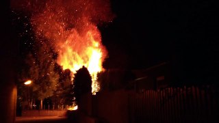 Brand Dennebomen Meezenbroek Heerlen 19-09-2012 #2