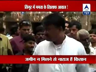 Trinamool Congress minister heckled by farmers in Singur