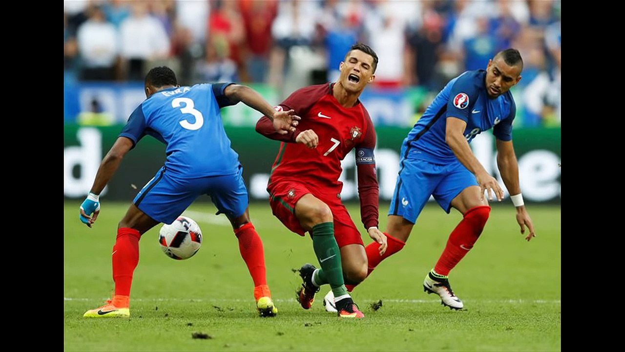EURO 2016 FINAL - FRANCE 0-1 PORTUGAL - Cristiano Ronaldo INJURED - EDER GOAL WINS IT - YouTube