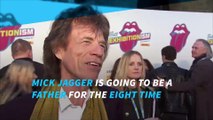 Mick Jagger, 72,  is expecting his eighth child
