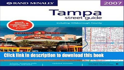 Read Rand McNally Tampa Street Guide: Including Hillsborough County (Rand McNally