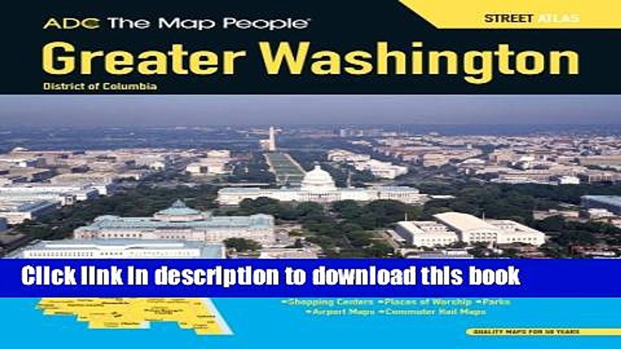 Read ADC Greater Washington D.C. Street Atlas Ebook Free