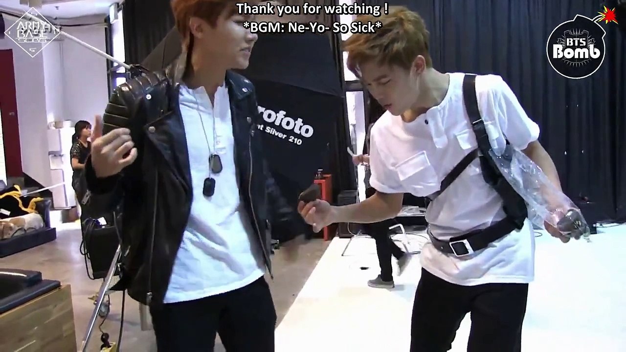 140922 [ENG] [BANGTAN BOMB] stretching doing dance in BTS free time
