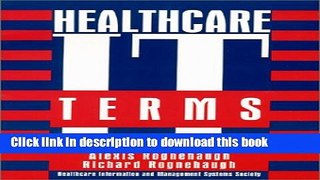 Read Healthcare IT Terms  Ebook Free