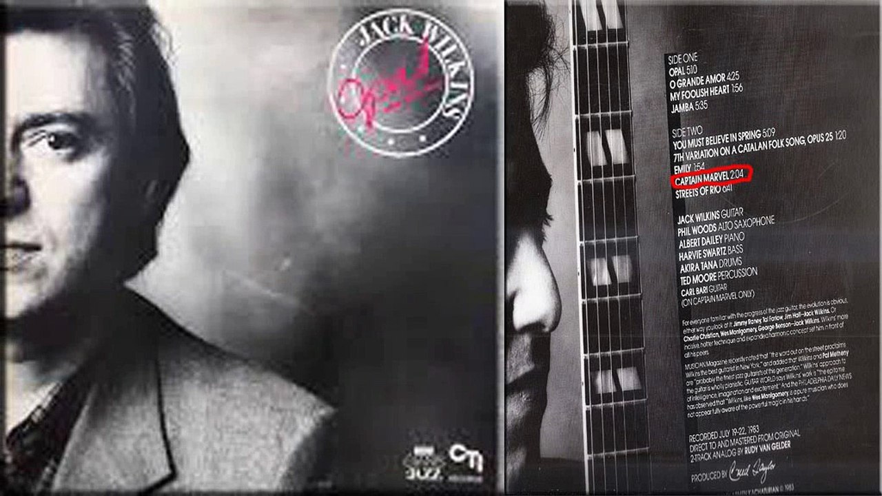 Jack Wilkins Captain Marvel