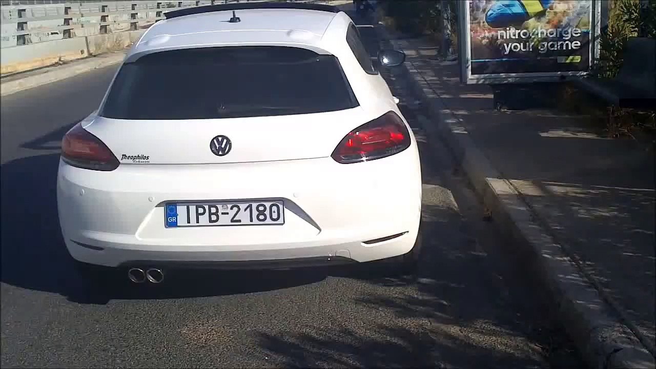 VW Scirocco 1.4 TSI DSG Farts