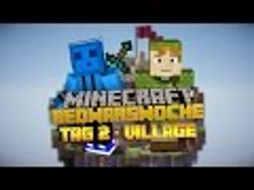 Nur zwei Kisten davor? || Minecraft BEDWARSWOCHE || Tag 2 (Village) mit Tankception