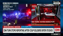 Turkish soldiers force CNN Turk anchors off air