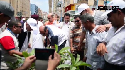 أبو زيد يطلق مبادرة ''حلوة بلدنا .. بينا كلنا '' بمطروح